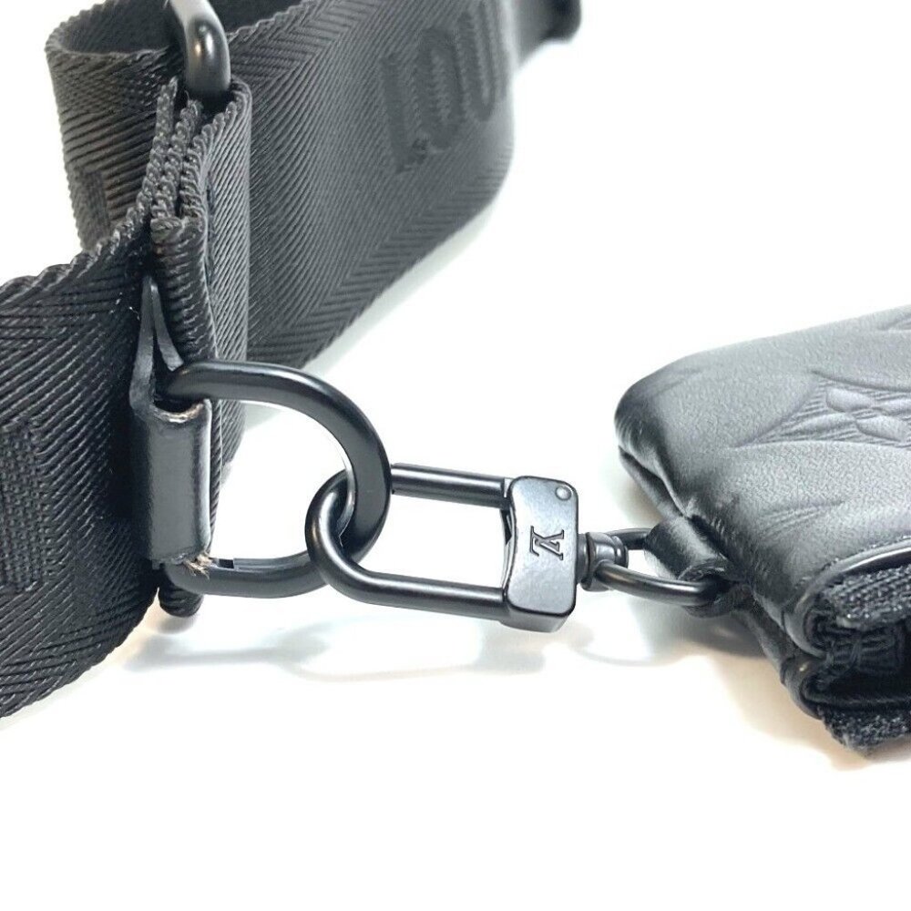 AUTHENTICITY GUARANTEED LOUIS VUITTON Monogram shadow Duo Messenger - Picture 5 of 11